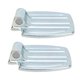 thumbnail image 3 of Accesorios para sillas de ruedas, 1 par de reposapiés para silla de ruedas Reposapiés para silla de ruedas Pedal para reposapiés para silla de ruedas Estándares líderes en la industria, 3 of 8