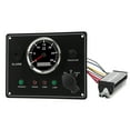 thumbnail image 4 of Marine Instrument Panel, IP67 Waterproof Anti Fog Glass Tachometer, 3000RPM Engine Speedometer with Low Oil Pressure Water Temperature Alarm for RVs, Yachts, Boats, 4 of 8