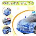 thumbnail image 3 of BESTSKY Toy Cars,Plastics Pull Back Cars,Light Effect Car Toys for Babies,Black, 3 of 7