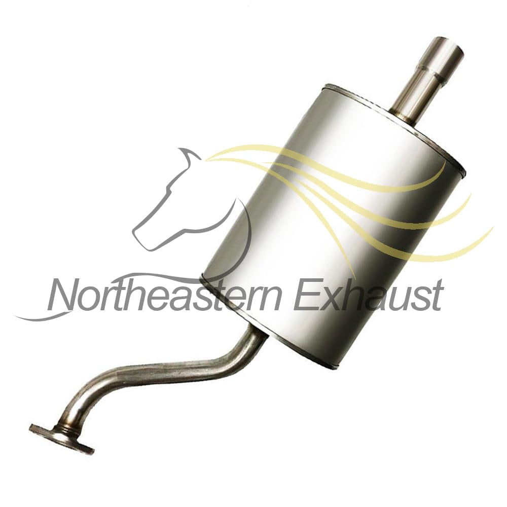 Northeastern Exhaust Catalytic Converter, Resonator & Muffler Fits 2002-2004 Honda CR-V 2.4L - Direct Fit EPA-Approved | Stainless Steel