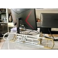 thumbnail image 2 of Nauticalmart Valve Bb Instrument à Trombone Blanc avec Embout, 2 of 6