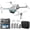 Light Gray, variant on SEREE GPS Drone with Camera 4K HD Optical Flow Positioning Drone 4.5" Touch Screen Foldable FPV Quadcopter, Brushless Motor, 5G WiFi, with 3 Batteries