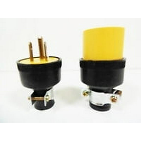 Extension Cord Replacement Adapter Plugs Plug Male Female 15 Amp 125 Volt