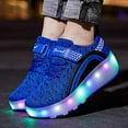 thumbnail image 5 of Roller Shoes Girls Boys Wheel Shoes Kids Roller Skates Shoes LED Light Up Wheel Shoes for Kids for Children, 5 of 15