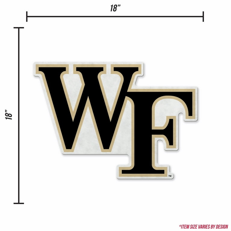 Rico Industries NCAA Wake Forest Demon Deacons Primary Logo Rico Industries NCAA Wake Forest Demon Deacons Primary Logo
