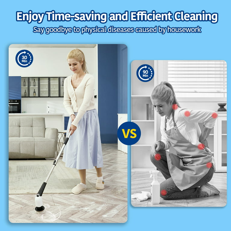 LOSUY Electric Spin Scrubber, 2023 New Electric Cleaning Brush