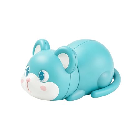 Wind Up Rocking Mouse Toy Crawling Training Activity Game Interactive Sensory Development Toy Fine Motor Learning Plaything Desktop Educational Gift