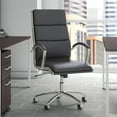 thumbnail image 4 of Pemberly Row Ensemble de 5 - Table de Conférence Grise & 4 Chaises Exécutives Gris Foncé, 4 of 15