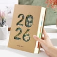 thumbnail image 6 of 2026 Planner with Date Notes - A5 Leather Journal, Thick No-bleed Paper, Flat-lay Binding for Work & School, Daily Productivity Organizer, 6 of 6