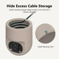 thumbnail image 4 of Silicone Charger Stand for Meta Display Neural Band, Charging Cable Storage for Stable Wristband Placement During Charging, Charging Cable Not Included - Gray, 4 of 7