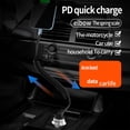 thumbnail image 3 of Type C To Type C Elbow Cable Fast Charging and Data Transfer Coiled 60W Power Delivery for Multiple Devices, 3 of 14