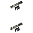 thumbnail image 2 of Smilepp Aluminum Alloy Front Rear Servo Link For 1/18 Hobbico Dromida RC Car S Performance With Premium Aluminum Alloy Front titanium 2Set, 2 of 6