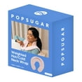 thumbnail image 2 of POPSUGAR Weighted Hot/Cold Neck Wrap Pillow, 2-Pound Clay Bead Filling, Aromatherapy, Pink, 2 of 7