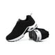 thumbnail image 5 of Mujeres corriendo zapatillas zapatillas transpirables cómodas absorción de golpes tenis zapatos de tenis deslizamiento ocio gimnasio calzado ligero caminar negro Monstrate AP003947-01, 5 of 7