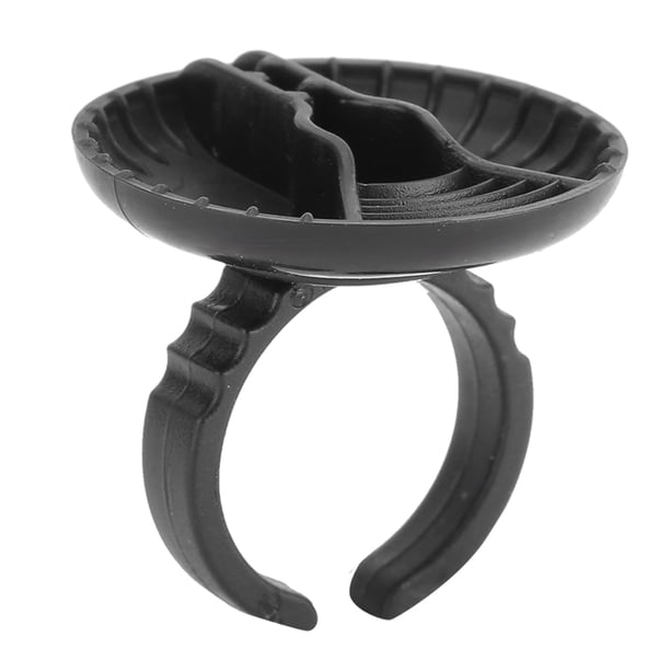 Anillo tinta de tatuaje desechable, contenedor de taza, tapa de pigmento de maquillaje, soporte de accesorios, 50 Uds.