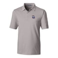 thumbnail image 2 of Men's Cutter & Buck  Gray New Hampshire Fisher Cats Forge Pencil Stripe Stretch DryTec Polo, 2 of 3