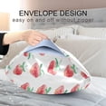 thumbnail image 5 of Strawberry Satin Pillowcase for Hair and Skin Silk Pillowcase, King Size(20x40 inches) - Slip Cooling Satin Pillow Covers with Envelope Closure（428） Home Decor Gifts, 5 of 7