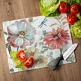 thumbnail image 6 of CounterArt Spring Meadow 3mm Tempered Glass Cutting Board 15" x 12", 6 of 8