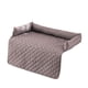 thumbnail image 1 of Billuyoard La manta para mascotas para protección de sofá cama proporciona comodidad y protección adicionales para muebles con mascotas Hábitats y jaulas para animales pequeños gris claro 90*120, 1 of 6