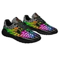 thumbnail image 6 of Jesus Is My Savior LGBT Wing Shoes Sneakers Black Size 4.5, 6 of 7
