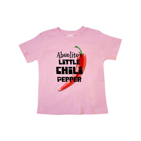 

Inktastic Abuelito s Little Chili Pepper Gift Toddler Boy or Toddler Girl T-Shirt