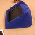thumbnail image 5 of OULII Support de Tablette Oreiller Dispositif Bleu Peluche pour Voyage 1Ensemble, 5 of 5