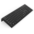thumbnail image 1 of Soporte para teclado KOTEMON, acrílico inclinado, con funda de silicona, color negro, 1 of 7