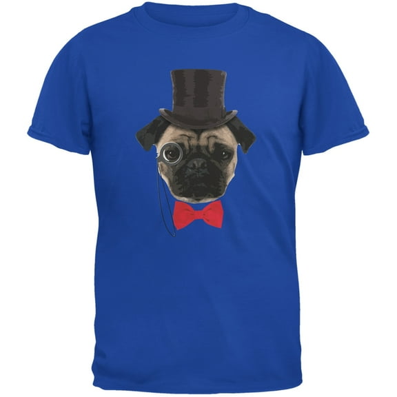 Fancy Pug Royal Youth T-Shirt - X-Large(18)
