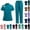 Mint Green, variant on Stretchy Scrubs for Women Set Wide Leg Jogger Nurses Uniform Cargo Work Stretch Tall Wide Leg Scrubs Set Wine S