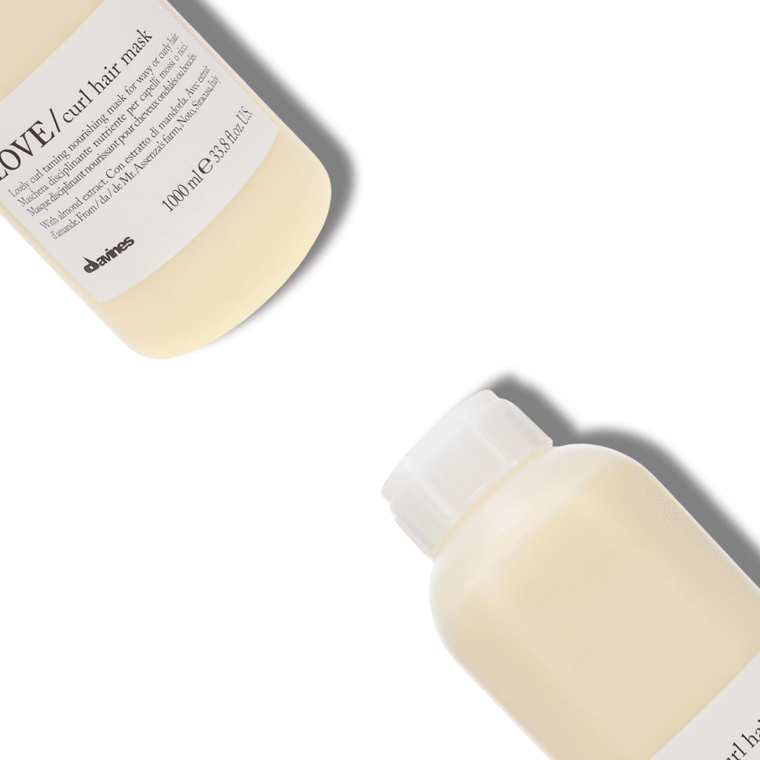 Davines LOVE Curl Mask for Nourished and Workable Curls, Hydrate & Soften 33.8oz