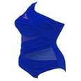 thumbnail image 3 of Women One Shoulder Plus Size Monokini Swimwear, 3 of 4