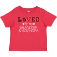 thumbnail image 3 of Inktastic Loved by My Grandma and Grandpa Cute Ladybug Boys or Girls Baby T-Shirt, 3 of 5