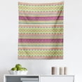 thumbnail image 1 of Aztec Tapestry, Colorful Geometric Mexican Pattern Horizontal Stripes, Fabric Wall Hanging Decor for Bedroom Living Room Dorm, 5 Sizes, Multicolor, by Ambesonne, 1 of 1