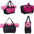 thumbnail image 3 of Transemion Yoga Mat Bag Designed With Oxford Cloth For Durability Sturdy And Durable black 1Set, 3 of 6