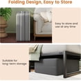 thumbnail image 4 of generics Foldable Mattress Full Size, 4 Inch Folding Double Mattress with Carry Bag, Firm Tri Fold Floor Mattresses with Washable Cover, Portable Trifold Mattresses for Sofa, RV, 54" x74", No Odor, 4 of 7