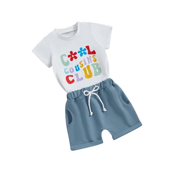 JYYYBF Baby Girl Summer Shorts Set LetterFlower Print Short Sleeve Round Neck T-Shirt with Shorts 2Pcs Outfit