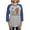 Heather/Blue, variant on CafePress - Forthewombats - Womens Baseball Tee