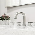 thumbnail image 5 of VIGO Hart Widespread Bathroom Faucet in Brushed Nickel, 5 of 13