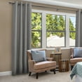 thumbnail image 5 of Better Homes & Gardens 1" Brushed Nickel Cylinder Adjustable Single Curtain Rod Set, 120"-180", 5 of 7