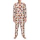 thumbnail image 3 of Fotbe Turkey And Thanksgiving2 Pijama de Hombre con Estampado de Manga Larga, Conjunto de 2 Piezas, Ropa de Dormir Suave y Cómoda con Bolsillos-Large, 3 of 7