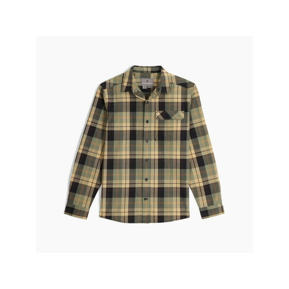 Royal Robbins Westlands Plaid Long Sleeve - Men's, Jet Black Dobson Pld, Medium