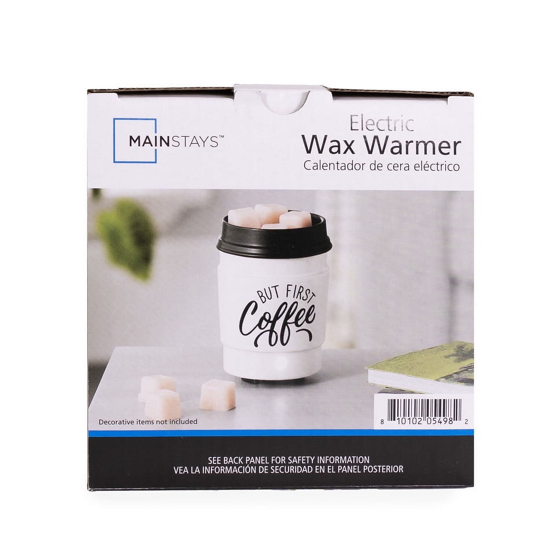 Mainstays 'But First, Coffee' Ceramic Wax Warmer photo 3