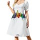 thumbnail image 4 of Vestido de manga corta con silueta de horizonte de Lima Perú vestidos de verano para mujer Vestidos de verano para mujer, 4 of 8