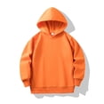 thumbnail image 2 of Gubotare Cute Hoodies for Toddler Girls Girl's Hoodie Long Sleeve Pullover Sweatshirt Size 2T 3T (Orange,2-3 Years), 2 of 3
