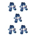 thumbnail image 2 of Methold 4 piezas de zapatos reflectantes para mascotas, bonitas botas de lluvia y nieve de algodón, conjunto de calcetines impermeables, cubierta de Type2 NO2 Methold CBP384087, 2 of 5