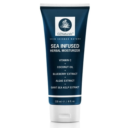 Natural Facial Moisturizer - OZNaturals Facial Moisturizer - This Natural Face Moisturizer Contains Powerful Vitamin C + Algae Keratin Extract For Superior Moisturizing + Antioxidant Benefits - Guaranteed To Give A Healthy Glow!