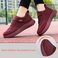thumbnail image 3 of Wide Fit Walking Shoes for Women Men, Wide Fit Comfort Trainers with Arch Support, Breathable Mesh Sneakers for Elderly Seniors Non-Slip Casual Shoes, 3 of 7