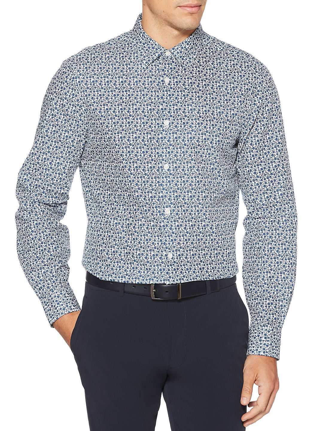 perry ellis slim fit shirt