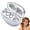 Silver, variant on JewelPods C3 Wireless Bluetooth Earbuds,Jewelry Open-Ear Earbuds,Bluetooth 5.3,60H Playtime, LED Digital Display,Light Weight,Sweat & Water Resistant,Clip-on Casual/Sports Earbuds