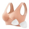 thumbnail image 4 of Timegard Soutien-Gorge pour Femmes Grande Taille Sans Armatures Maintien Total Liftup Bretelles Ajustables Froncé Soutien-Gorge de Tous les Jours, 4 of 4